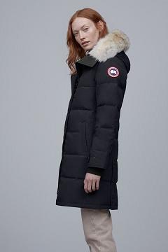 Chamarras Canada Goose Mujer Mexico - Shelburne Abrigos Azul Marino UE5041389